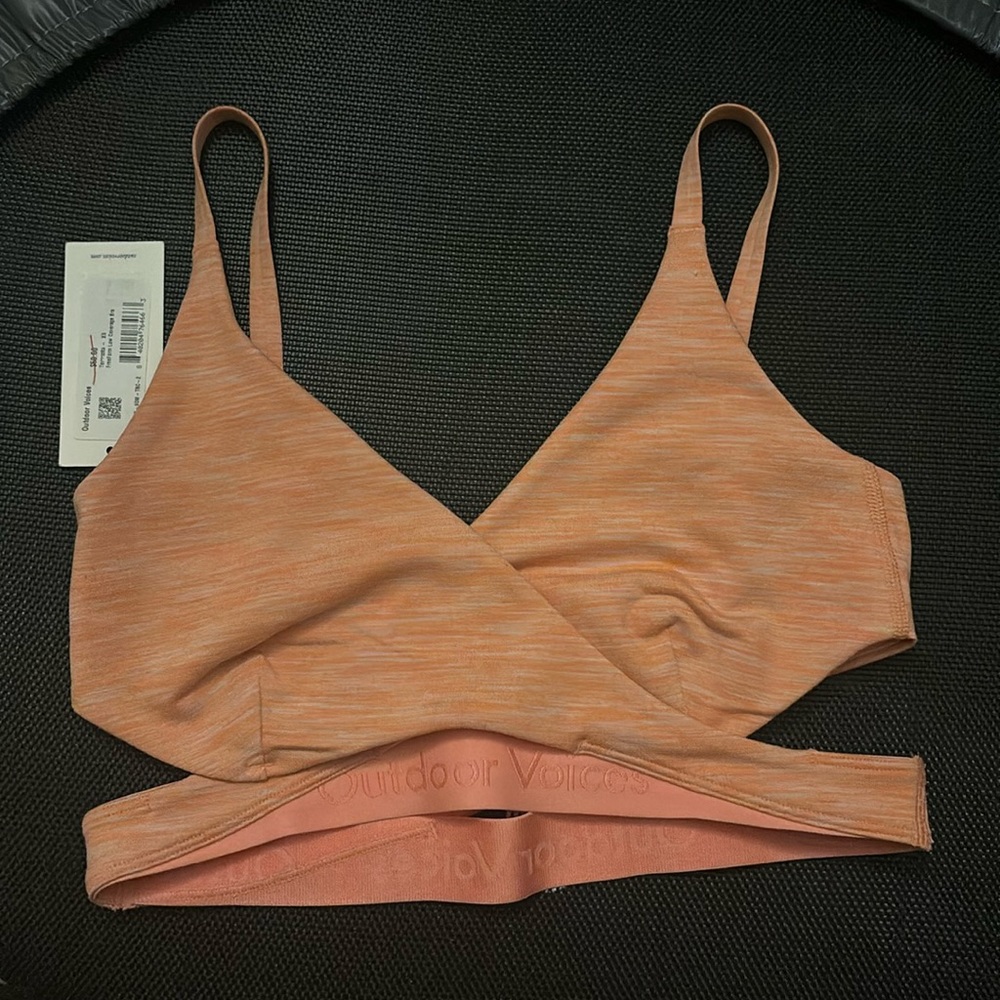 Outdoor Voices Free form low coverage bra